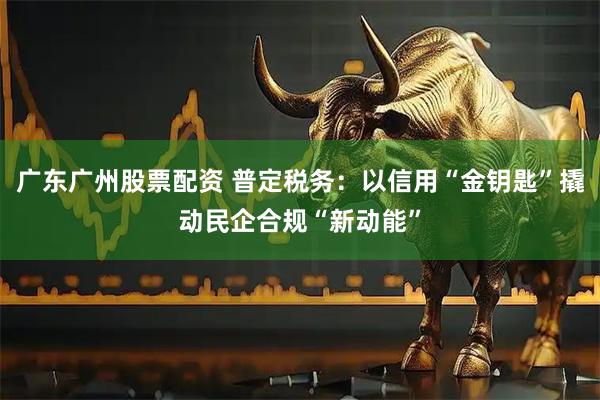 广东广州股票配资 普定税务：以信用“金钥匙”撬动民企合规“新动能”