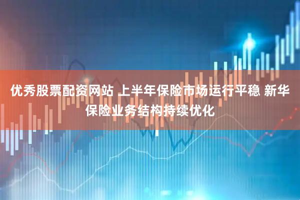 优秀股票配资网站 上半年保险市场运行平稳 新华保险业务结构持续优化